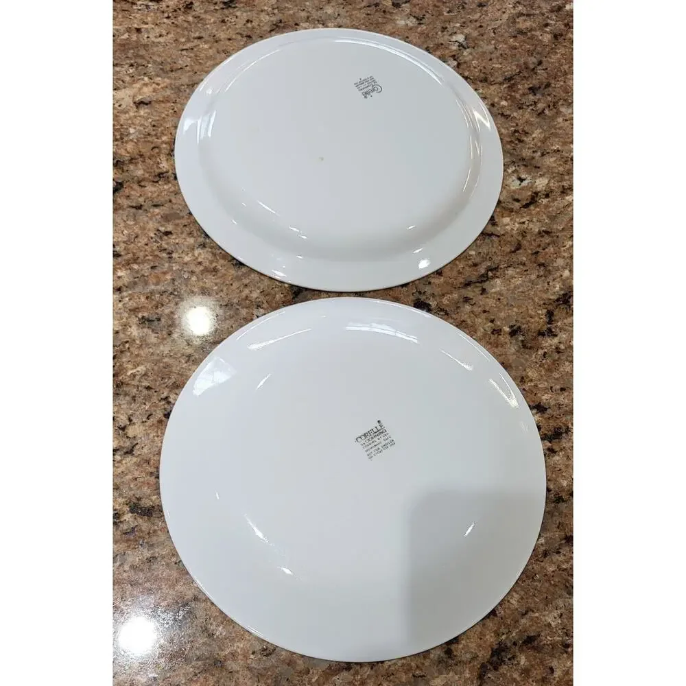 Corelle Cinnamon Chestnut Set of 2 Plates 8 1/2